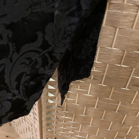 🔮 HOST PICK 🔮 Witchy goth vintage black jacquard long jacket - Picture 6 of 6